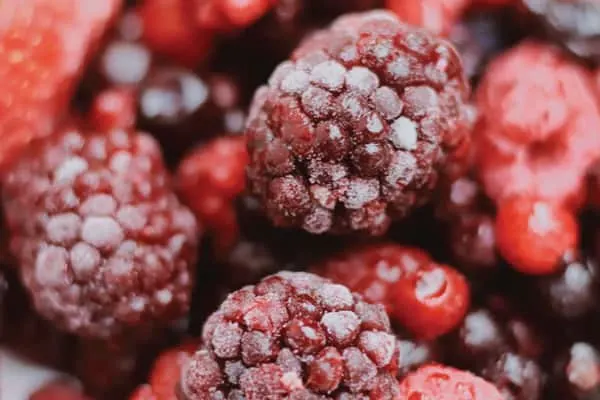 Frozen Raspberry Chicken Bones husky treats